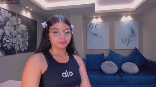 strip chat room Alana Cardona