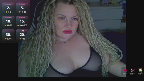 striptease show Blondnika