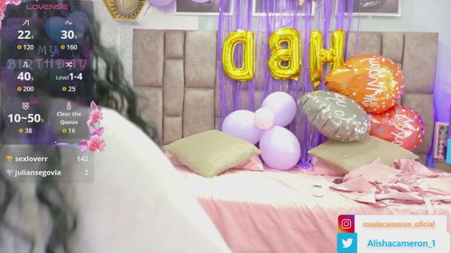 rossiecameron Live Webcam on CherryTV